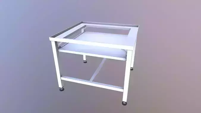 Washing machine base 3D model