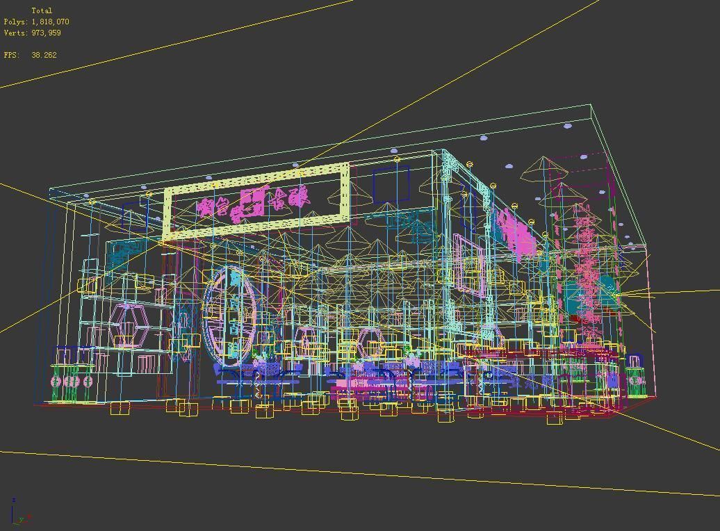 Exhibition - Area - 11X10-3DMAX2010-016 3D model_1