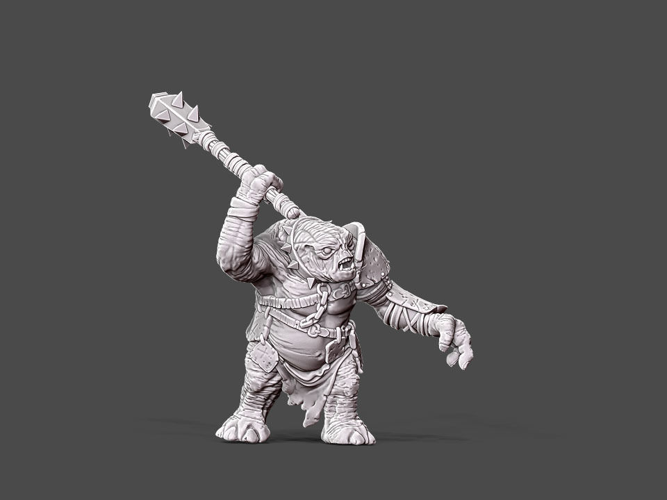 Troll - 54 mm 3D print model_10