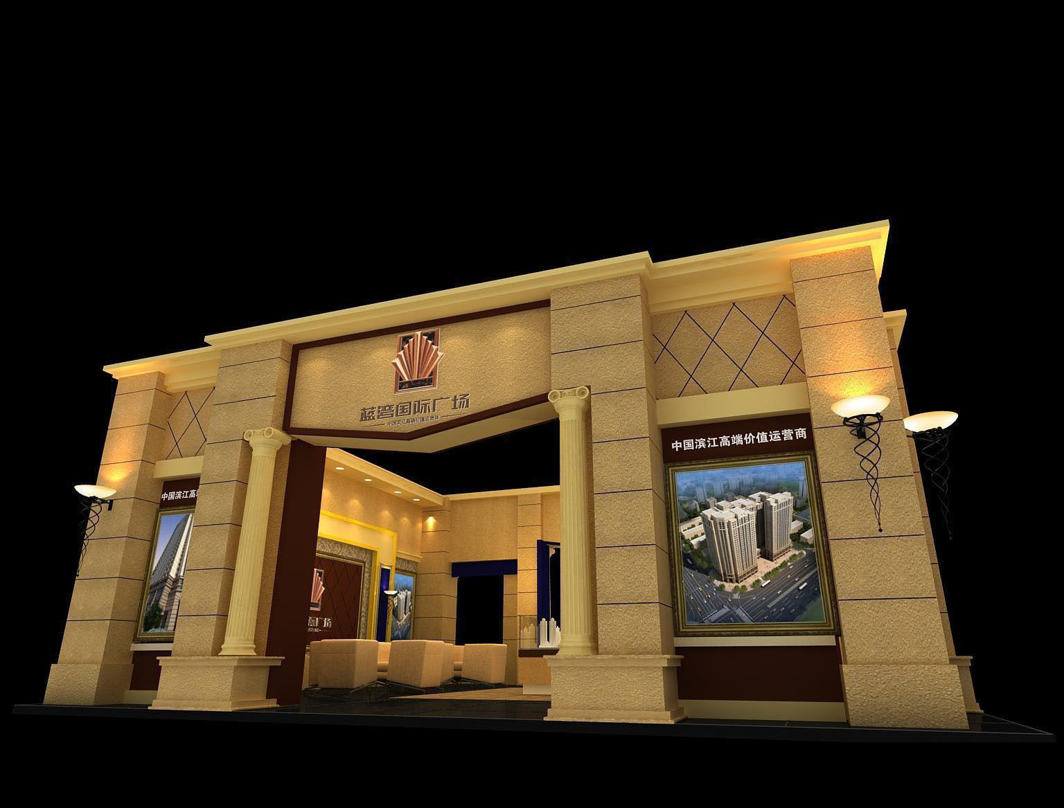 Exhibition - Area - 11X11-3DMAX2009-017 3D model_4