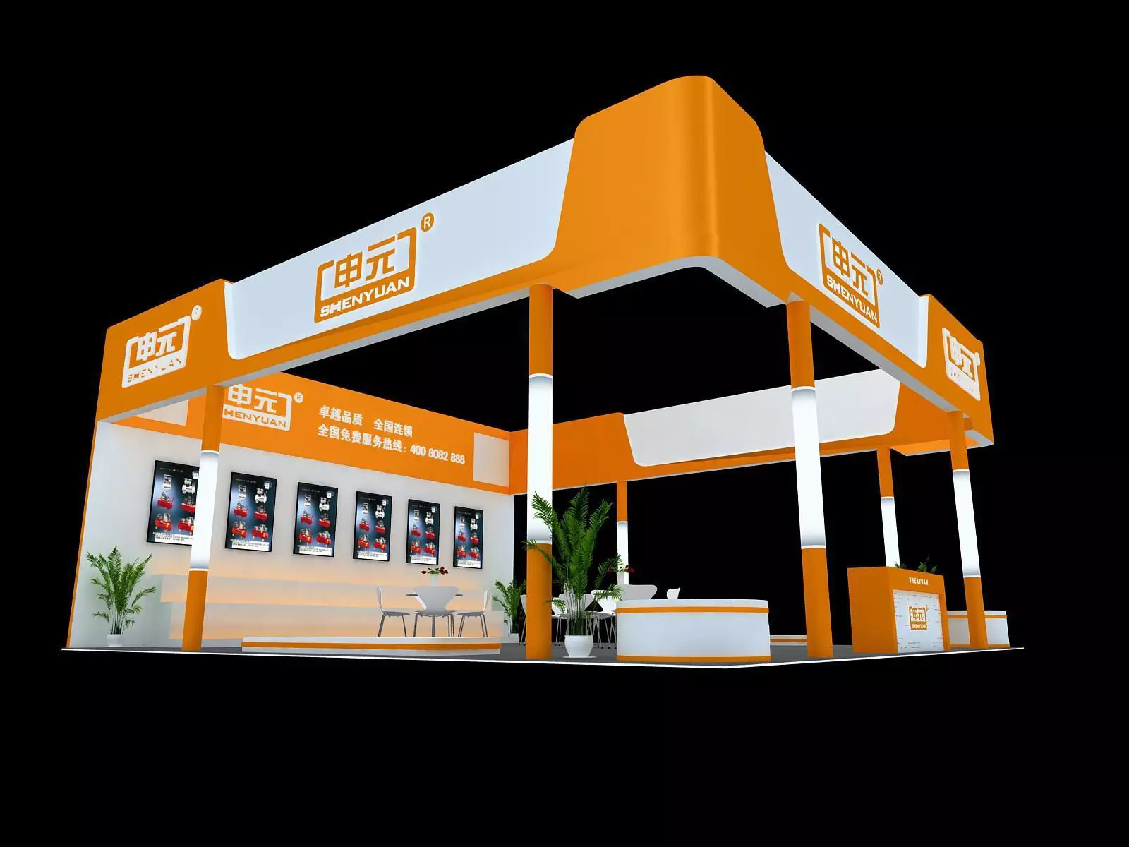 Exhibition - Area - 11X12-3DMAX2009-019 3D model_0