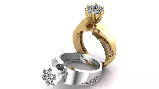 Solitaire  Ring A15