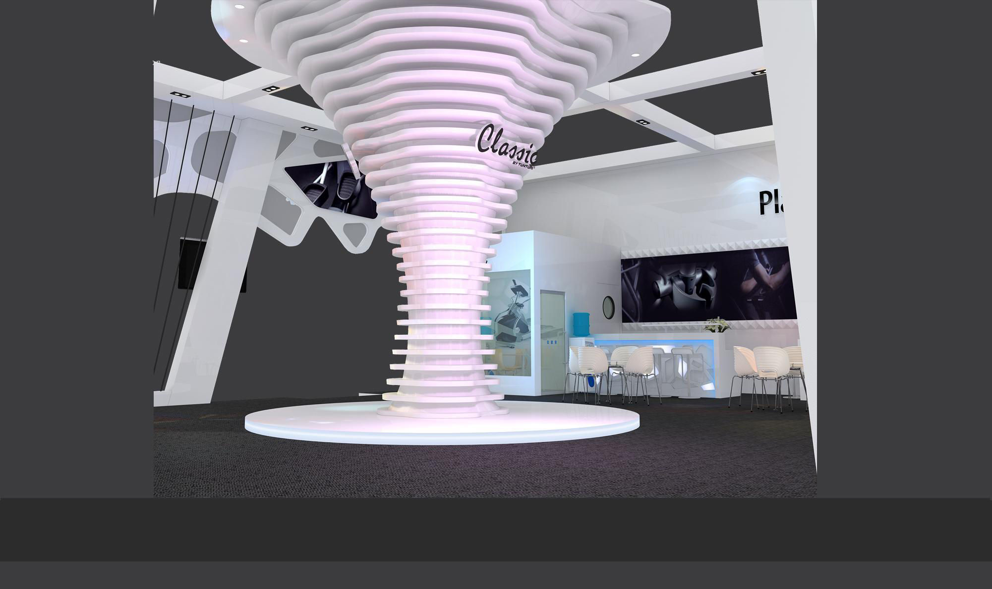 Exhibition - Area - 11X14-3DMAX2012-023 3D model_8