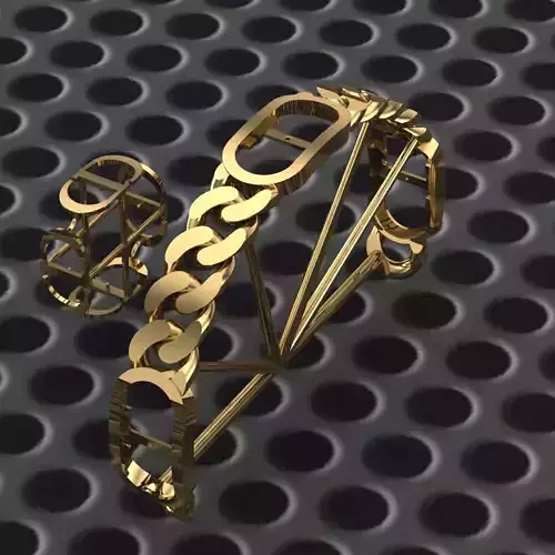 10 MM  CUBAN LINK CHAIN FOR BRACELET 