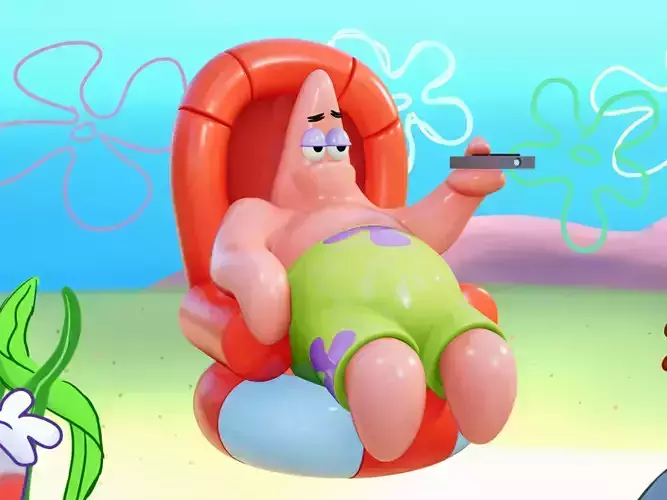 Patrick Star - SpongeBob SquarePants 3D Print Model