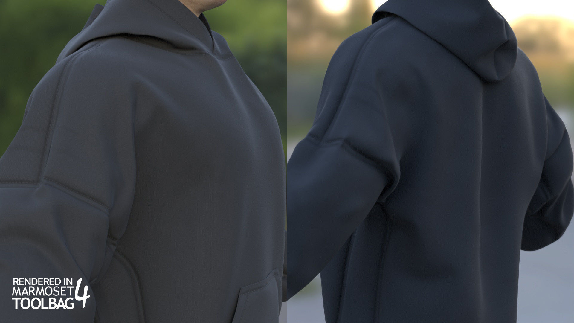 Mens and Womens Sport outfits 3D Model Collection_35