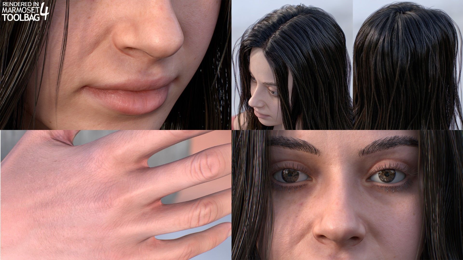 Mens and Womens Sport outfits 3D Model Collection_23