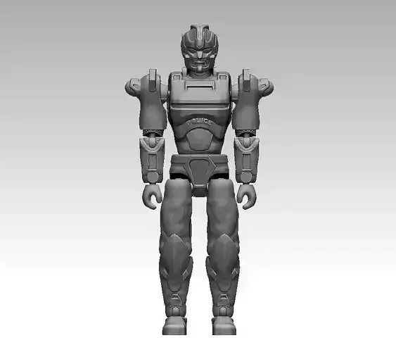 Cybercop Jupiter - ARTICULATED ACTION FIGURE 100mm