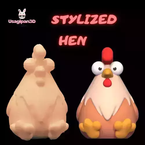 Stylized Hen
