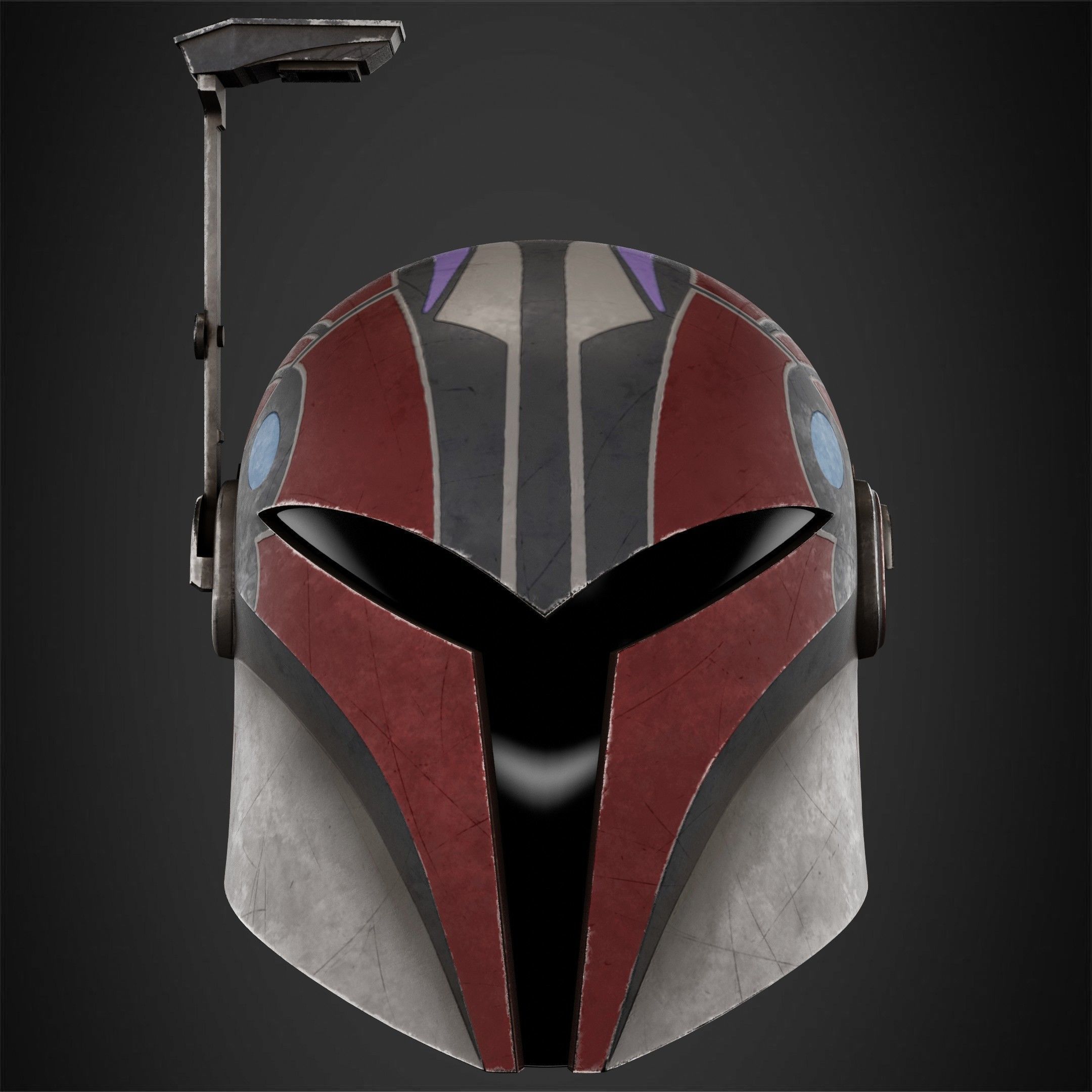 Sabine Wren Helmet for Cosplay 3D print model_2
