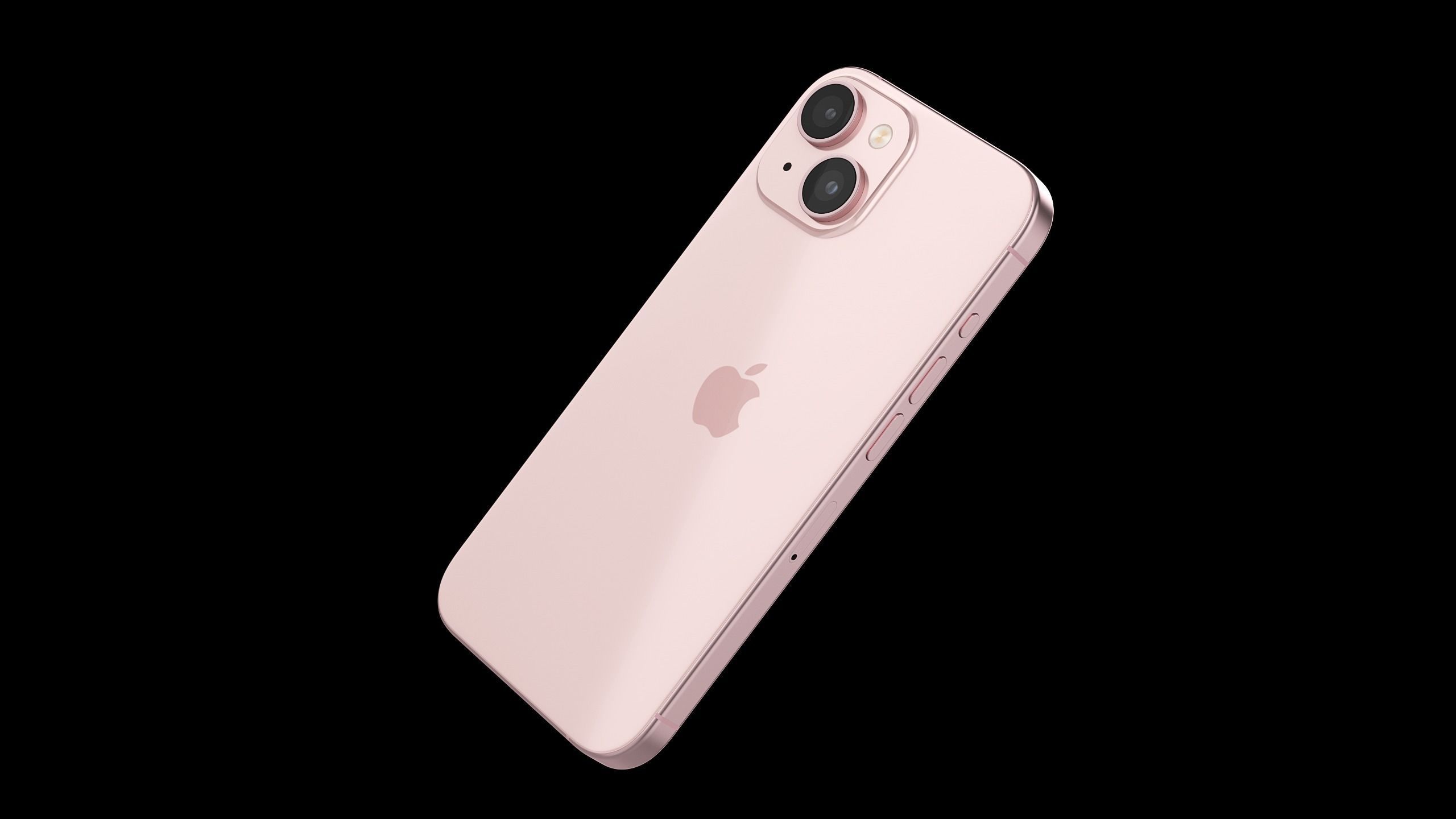 Apple iPhone 15 iPhone 15 Plus flagship pink new color 3D model_1