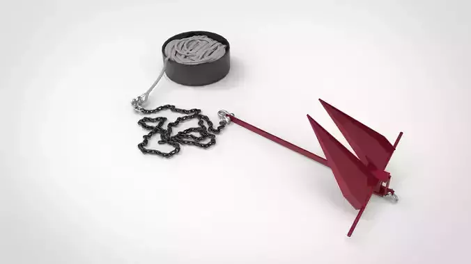 Anchor ship tools 3D model