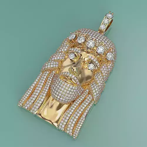 Jesus Head pendant