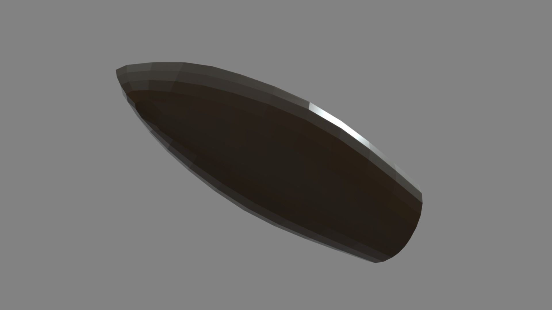 Low Poly Boat 05 Low-poly 3D model_2