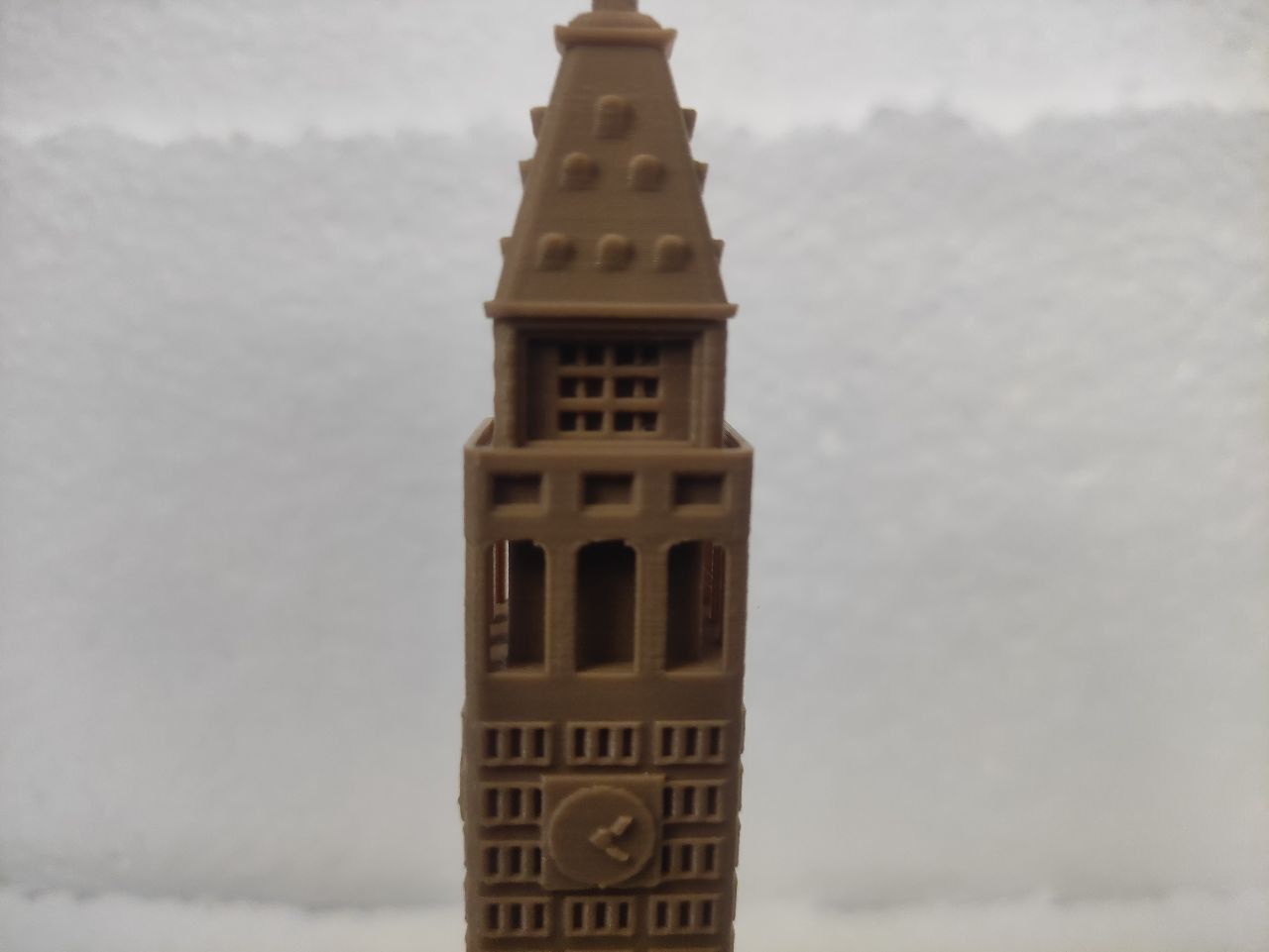 Metropolitan clock Tower 3D print model_6