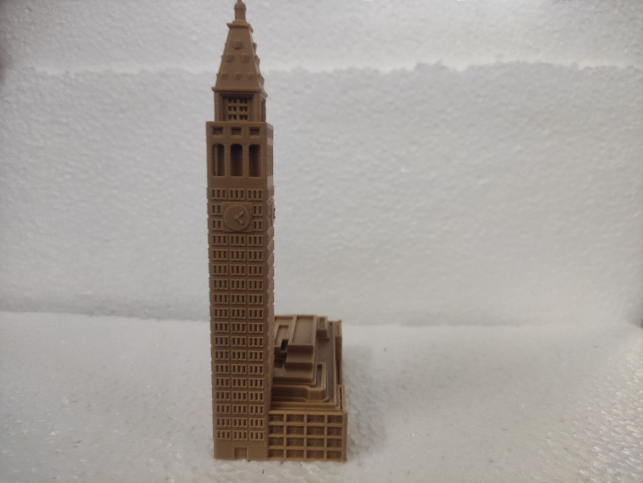 Metropolitan clock Tower 3D print model_4