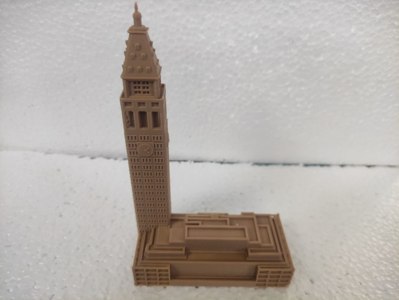 Metropolitan clock Tower 3D print model_1