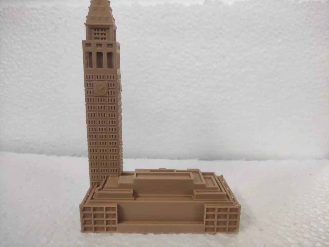 Metropolitan clock Tower 3D print model_0