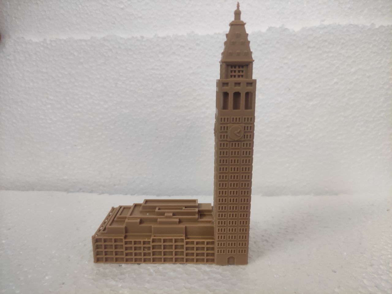 Metropolitan clock Tower 3D print model_3