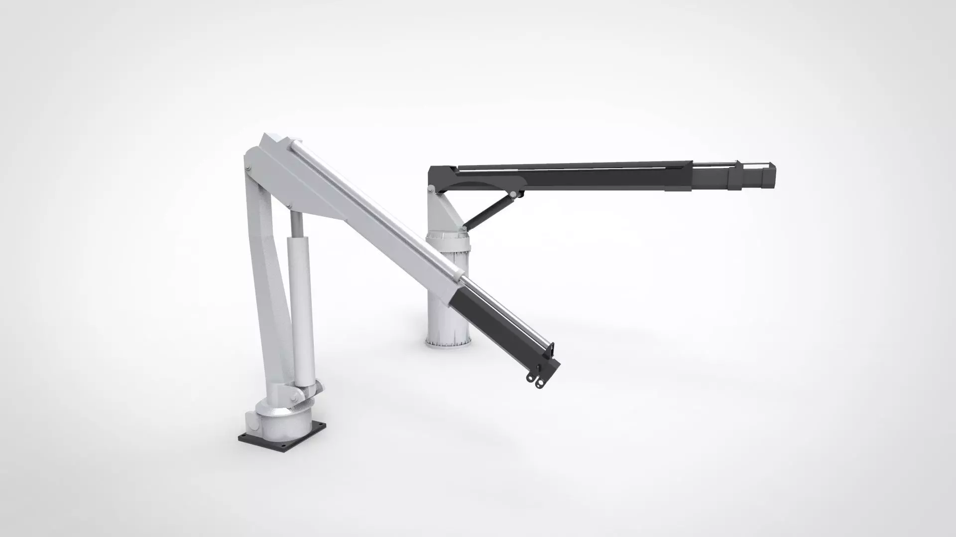 deck crane ship 3D model_0