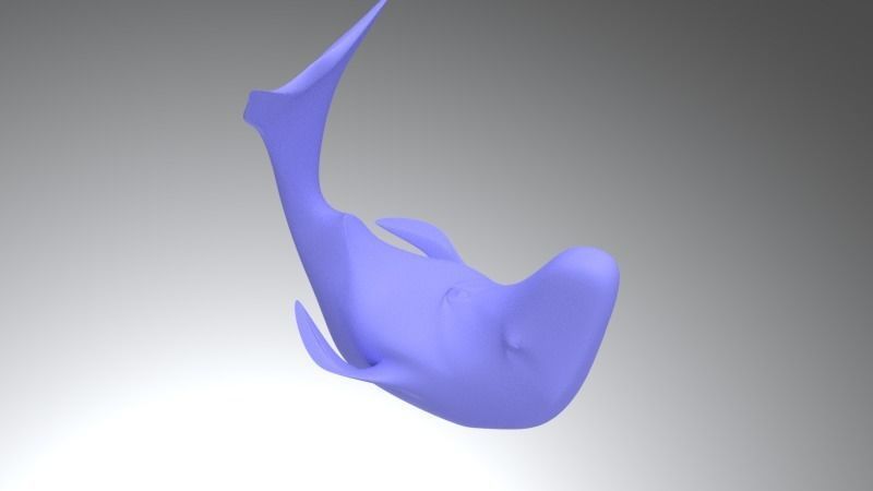 whale balance game 3D print model_3