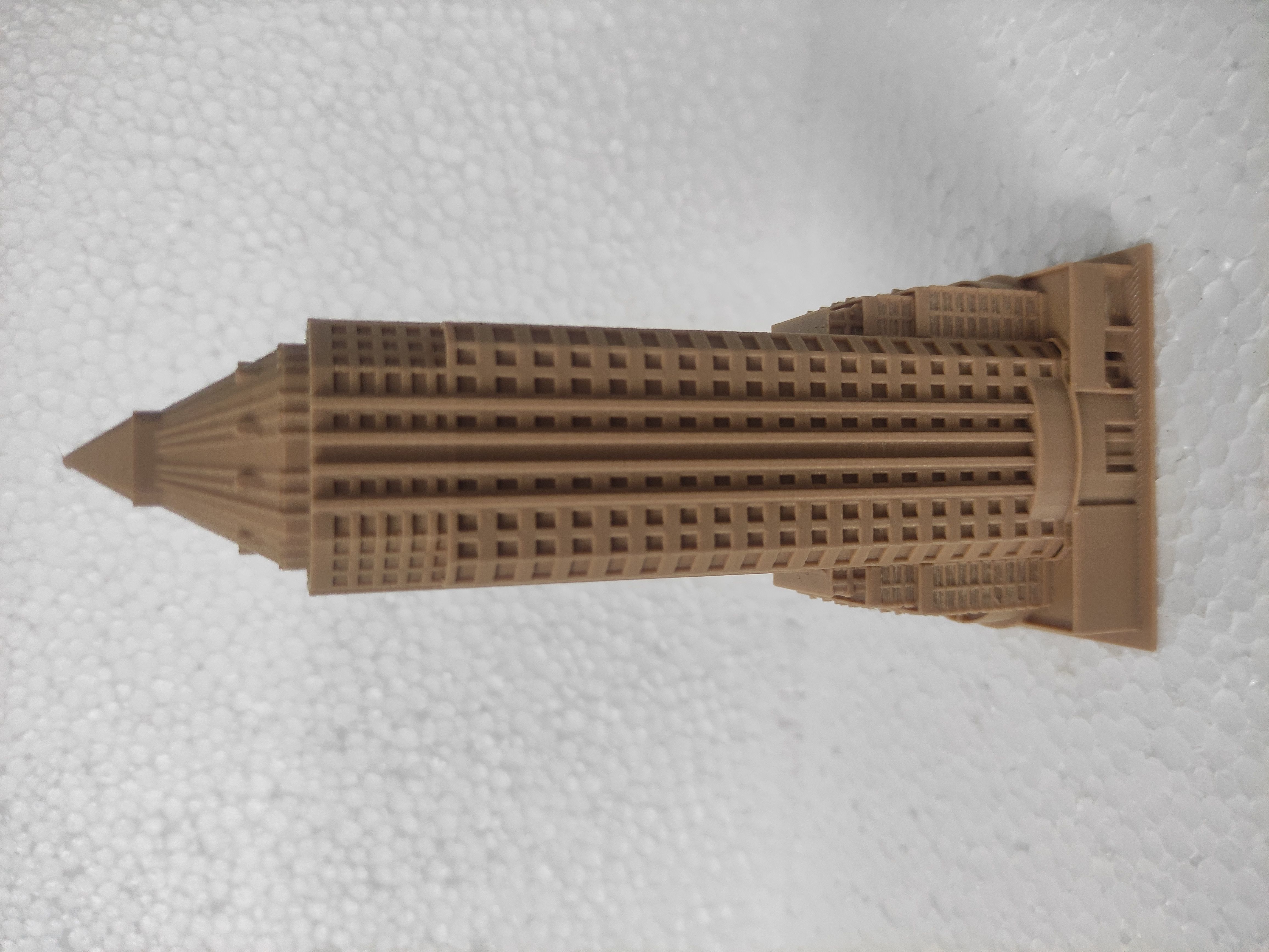 One WorldWide Plaza 3D print model_2