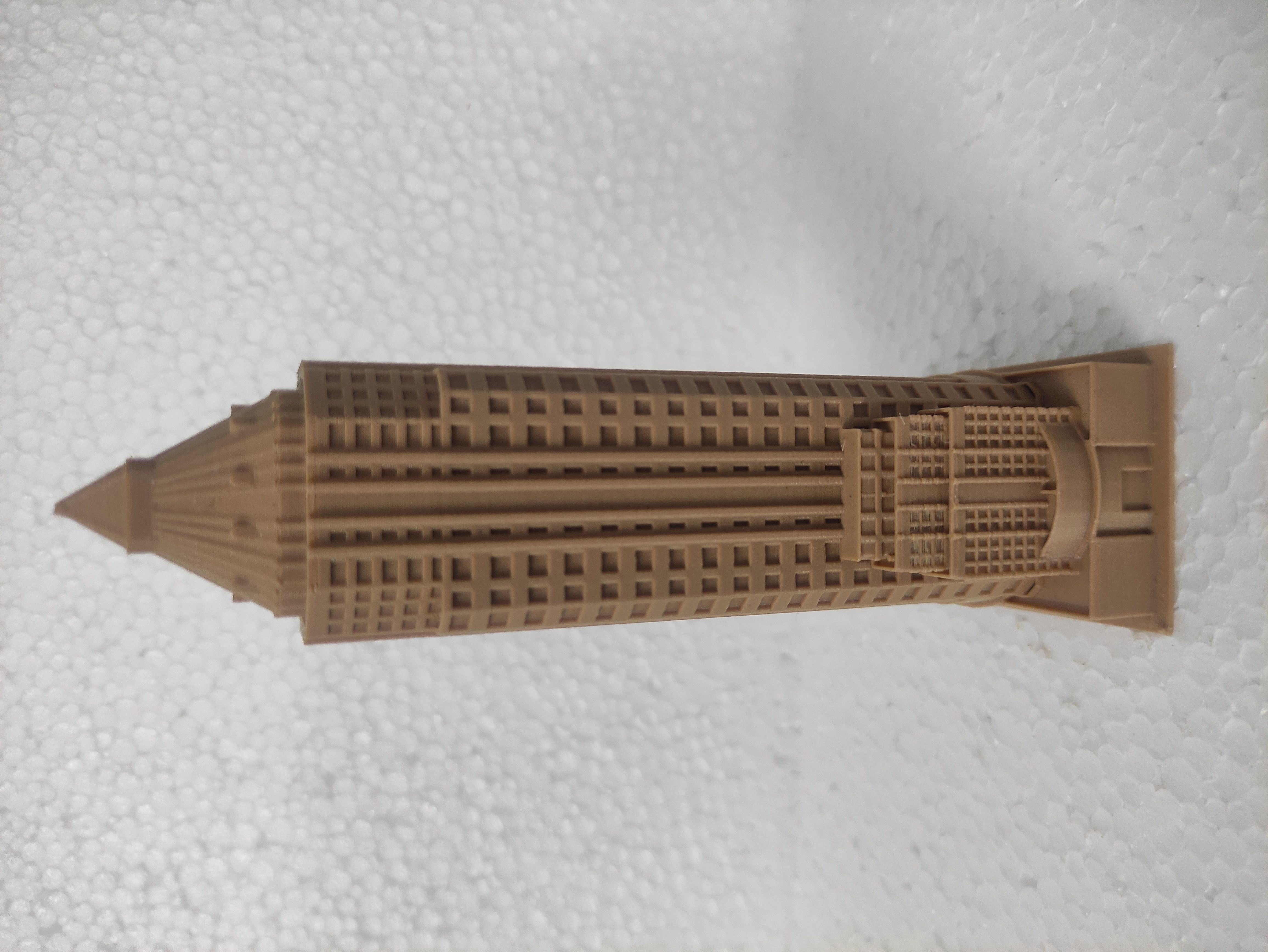 One WorldWide Plaza 3D print model_1