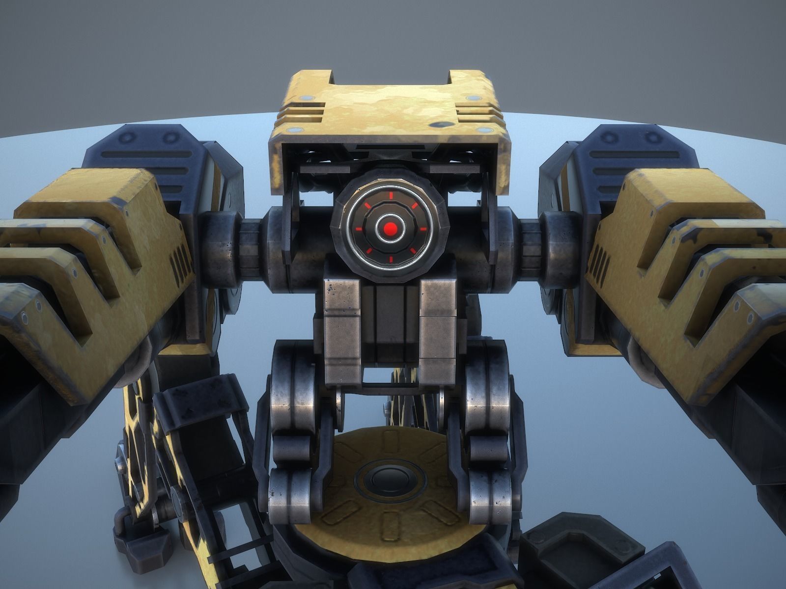 Gameready sentries collection Low-poly 3D model_13