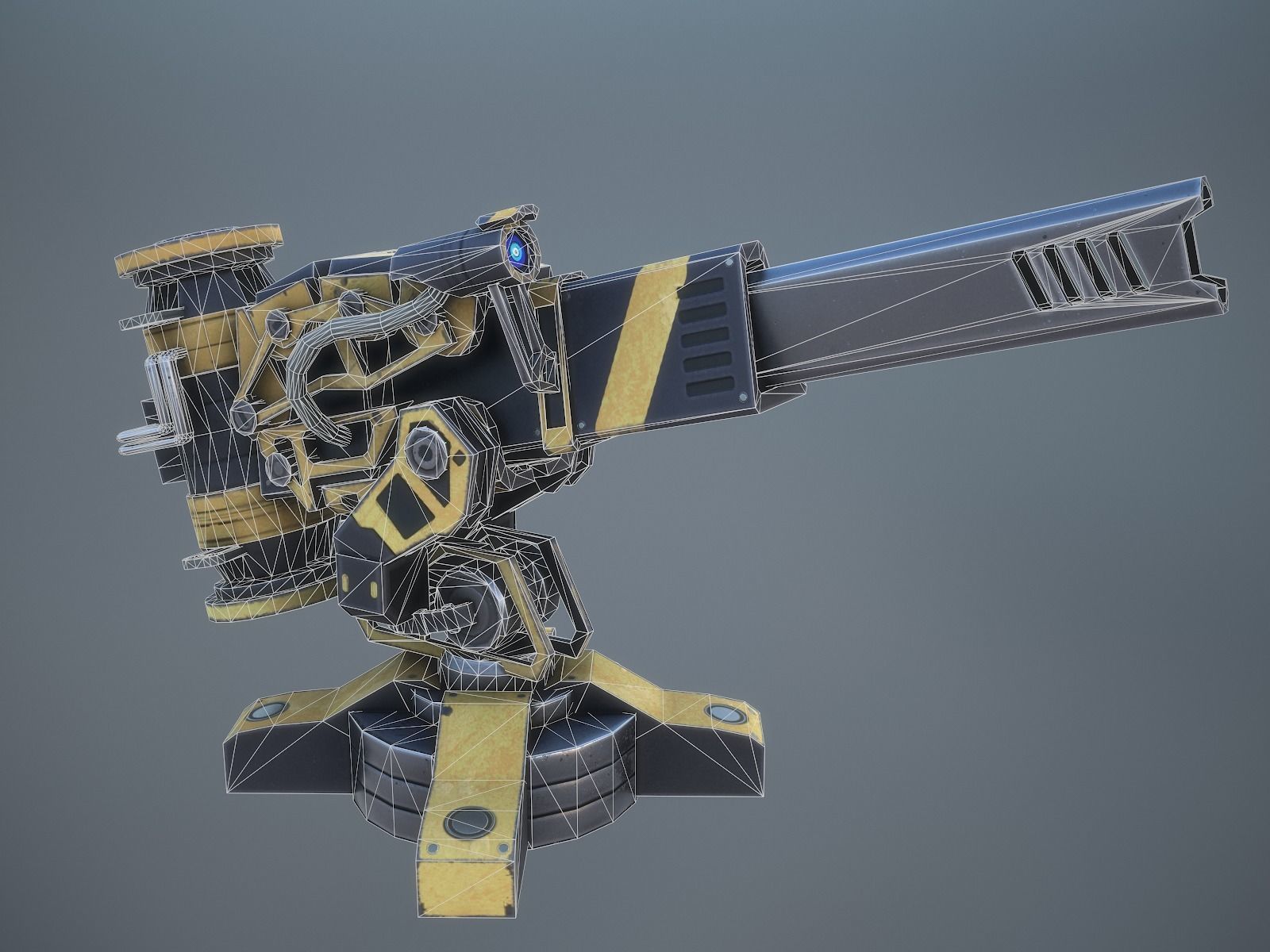 Gameready sentries collection Low-poly 3D model_27