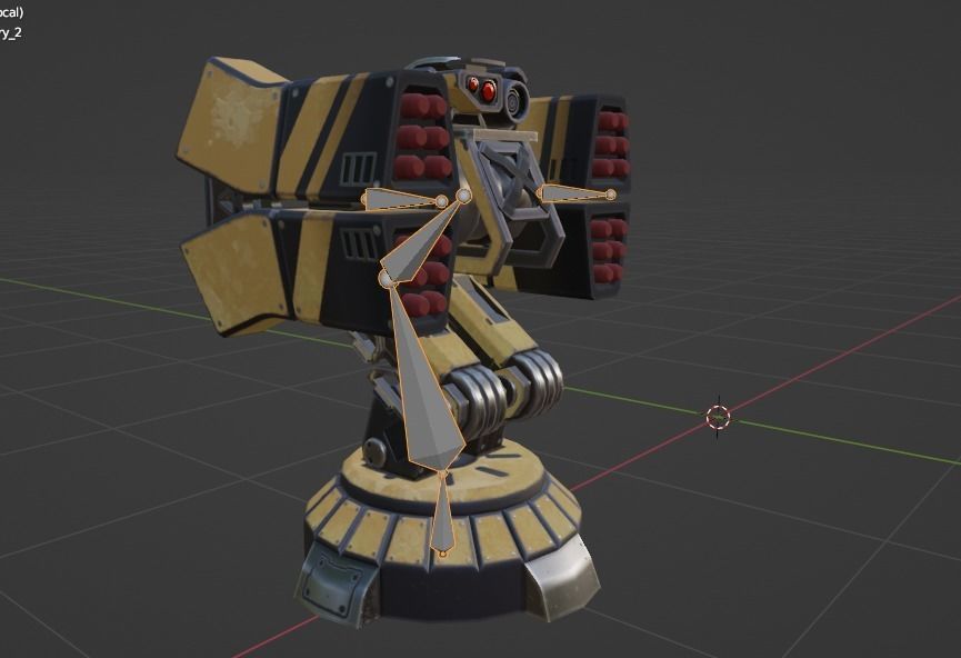 Gameready sentries collection Low-poly 3D model_31