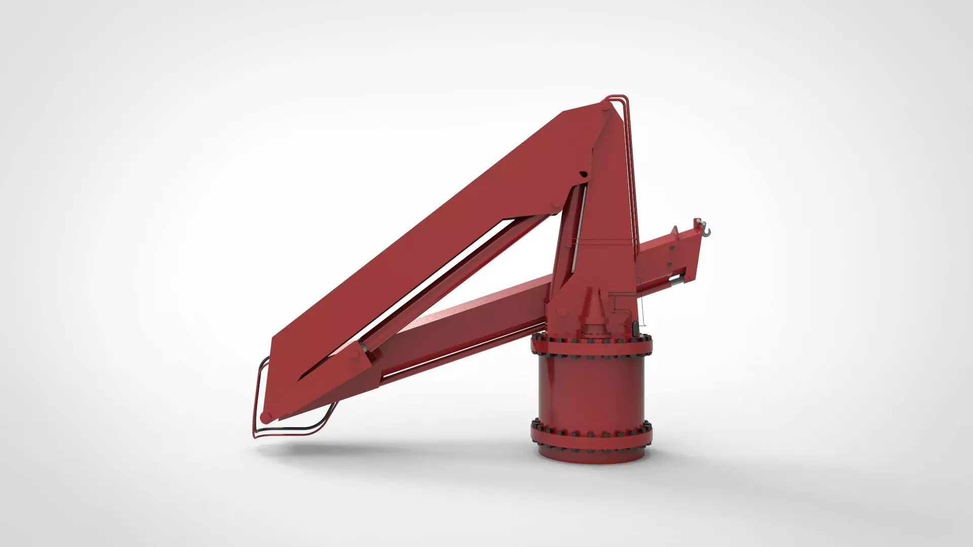 AHTS ship Crane 3D model_0