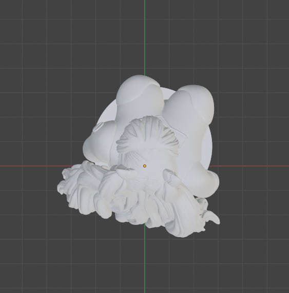 Asuka Langley anime 3d model ready to print bust 3D print model_3