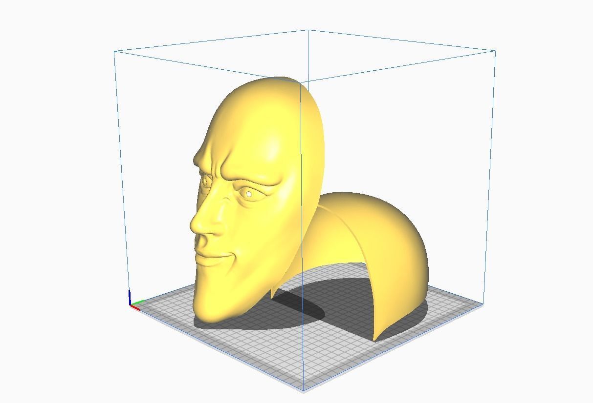 Black Sperm Mask - One Punch Man Cosplay 3D print model_16