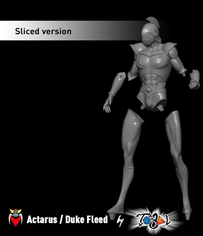 Duke Fleed 3D print model_4