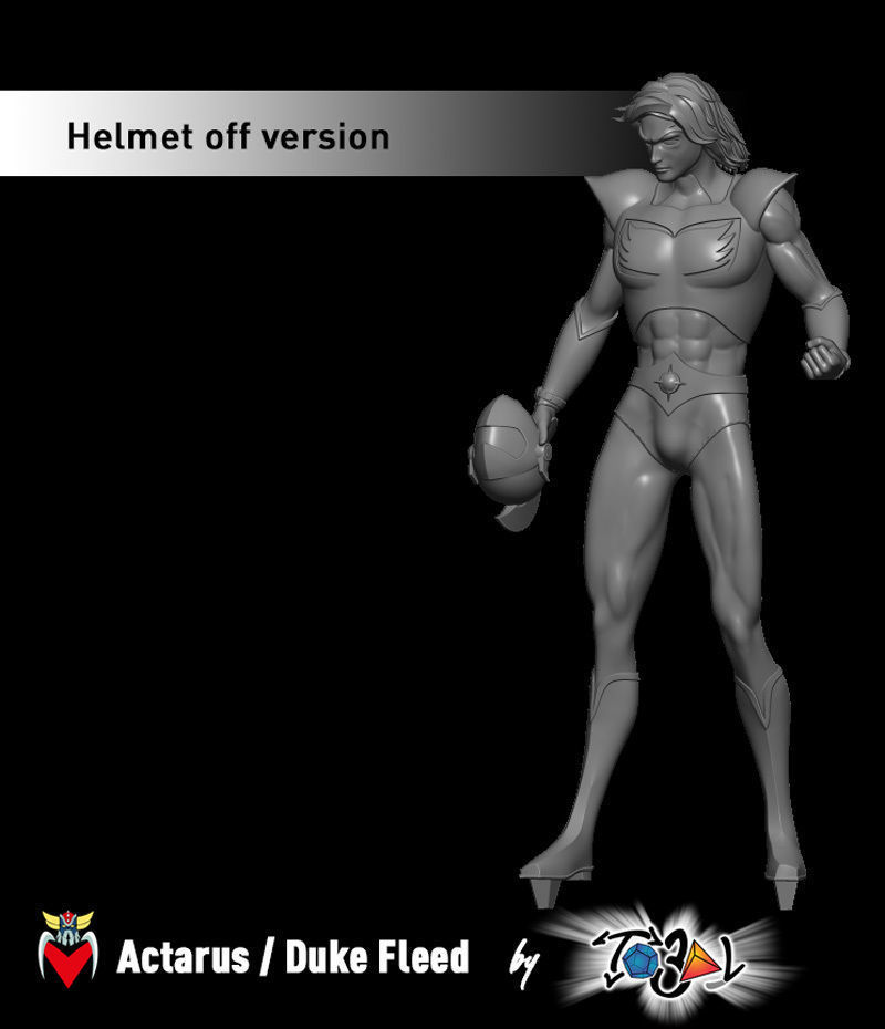 Duke Fleed 3D print model_3