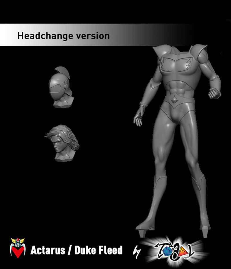 Duke Fleed 3D print model_2