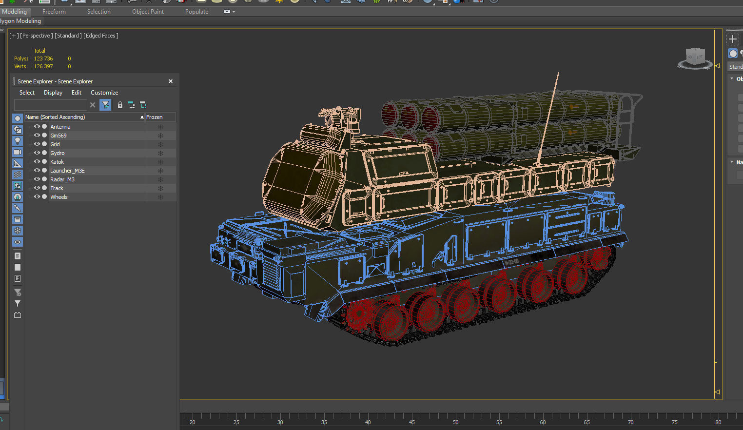 Buk M3 SA-17 Viking missile systems 3D model_23