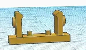 Power Rangers Ninja Storm Lion Head Connector Clip 