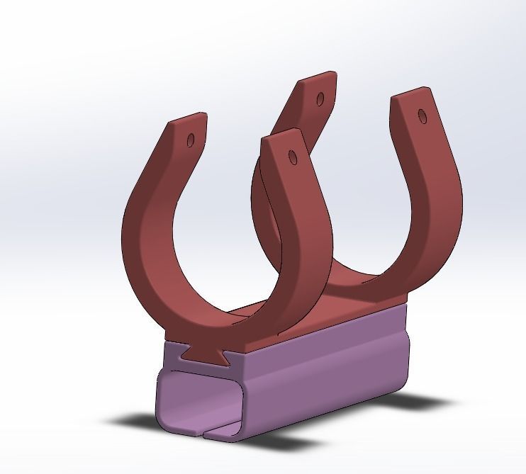 EUC Inmotion V12 accessory for JBL FLIP 6 loudspeaker 3D print model_9