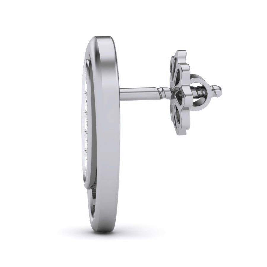 Women studs earrings 3dm render details 3D print model_6