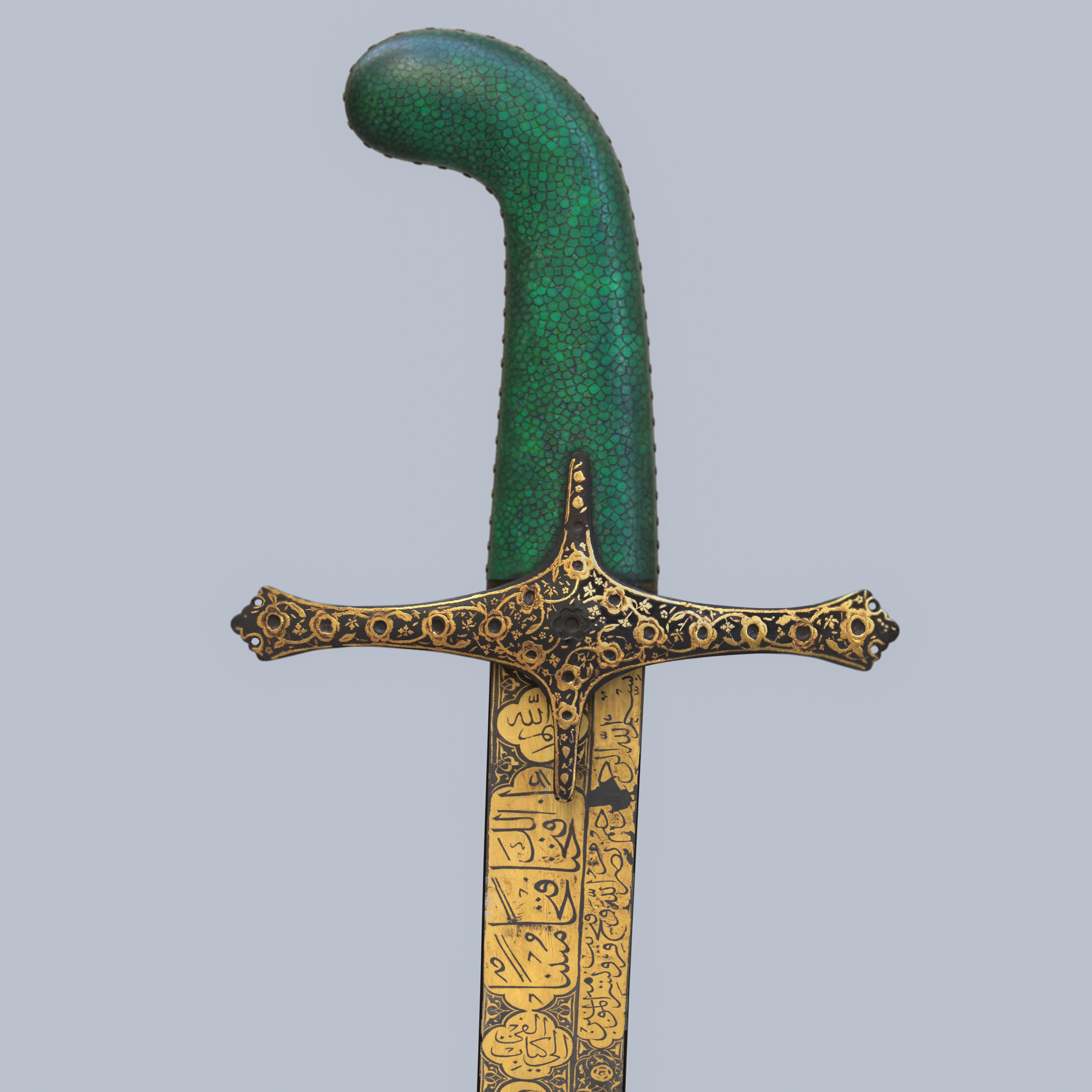 sword Saber Turkish Low-poly 3D model_15