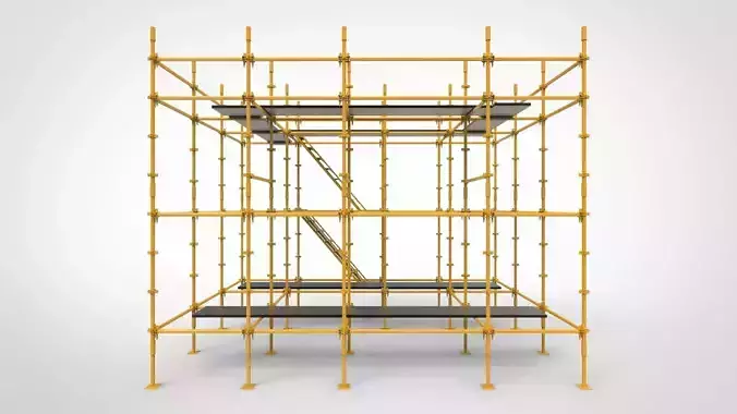 Scaffolding 3D model
