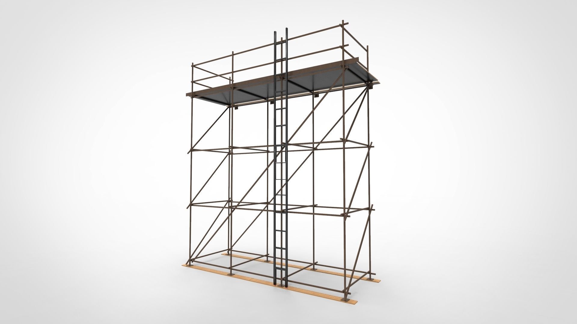 Scaffolding 3D model_3