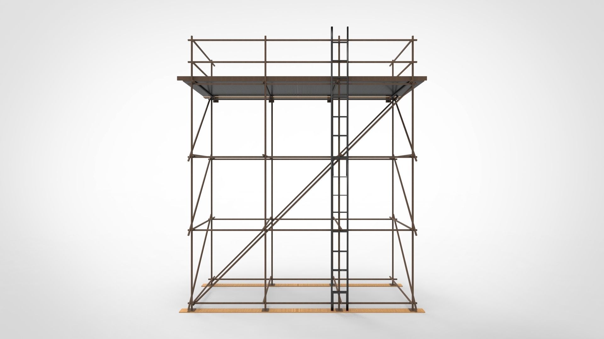 Scaffolding 3D model_4
