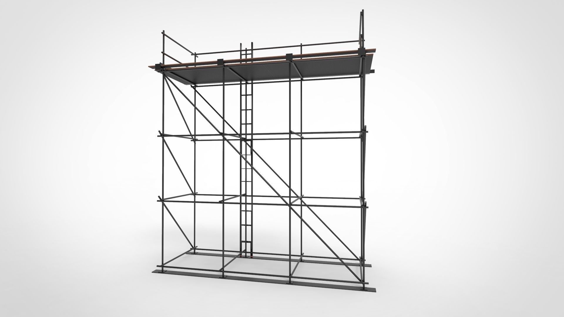 Scaffolding 3D model_3