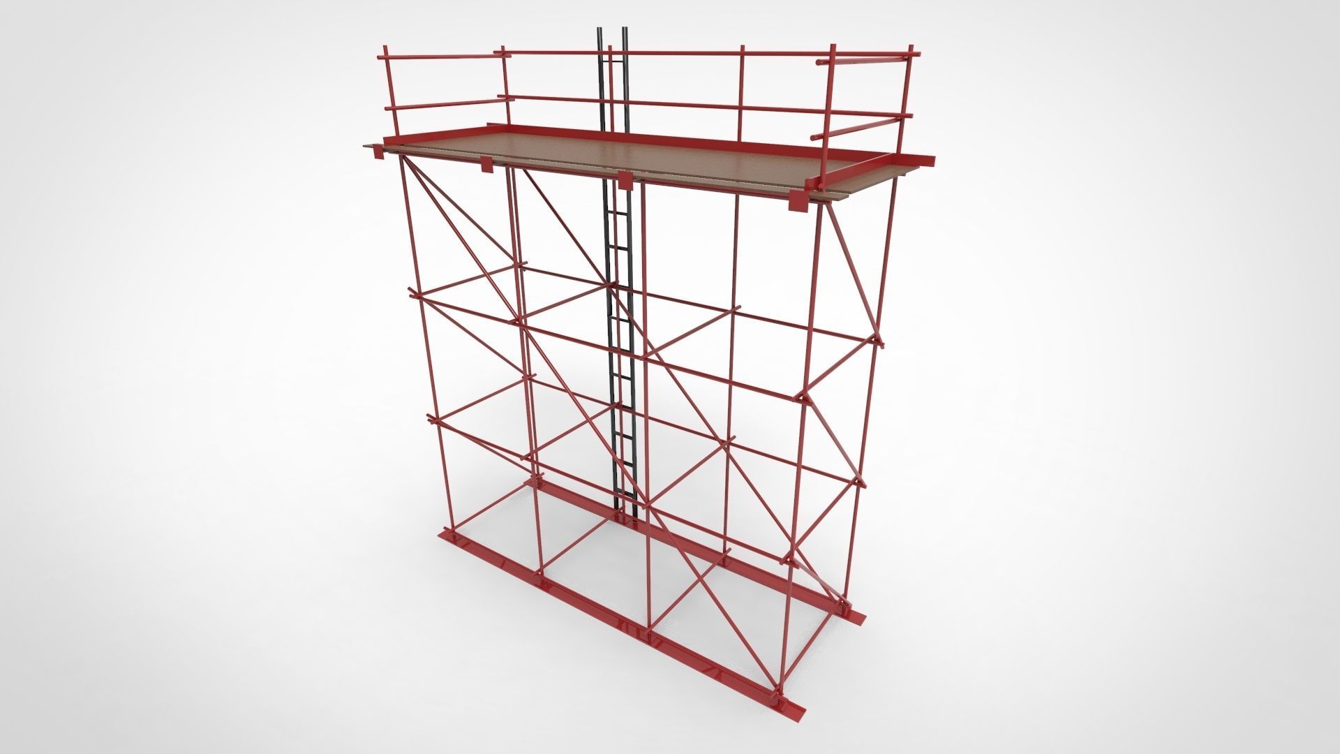 Scaffolding 3D model_3
