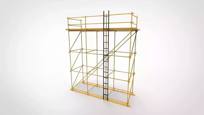 Scaffolding 3D model