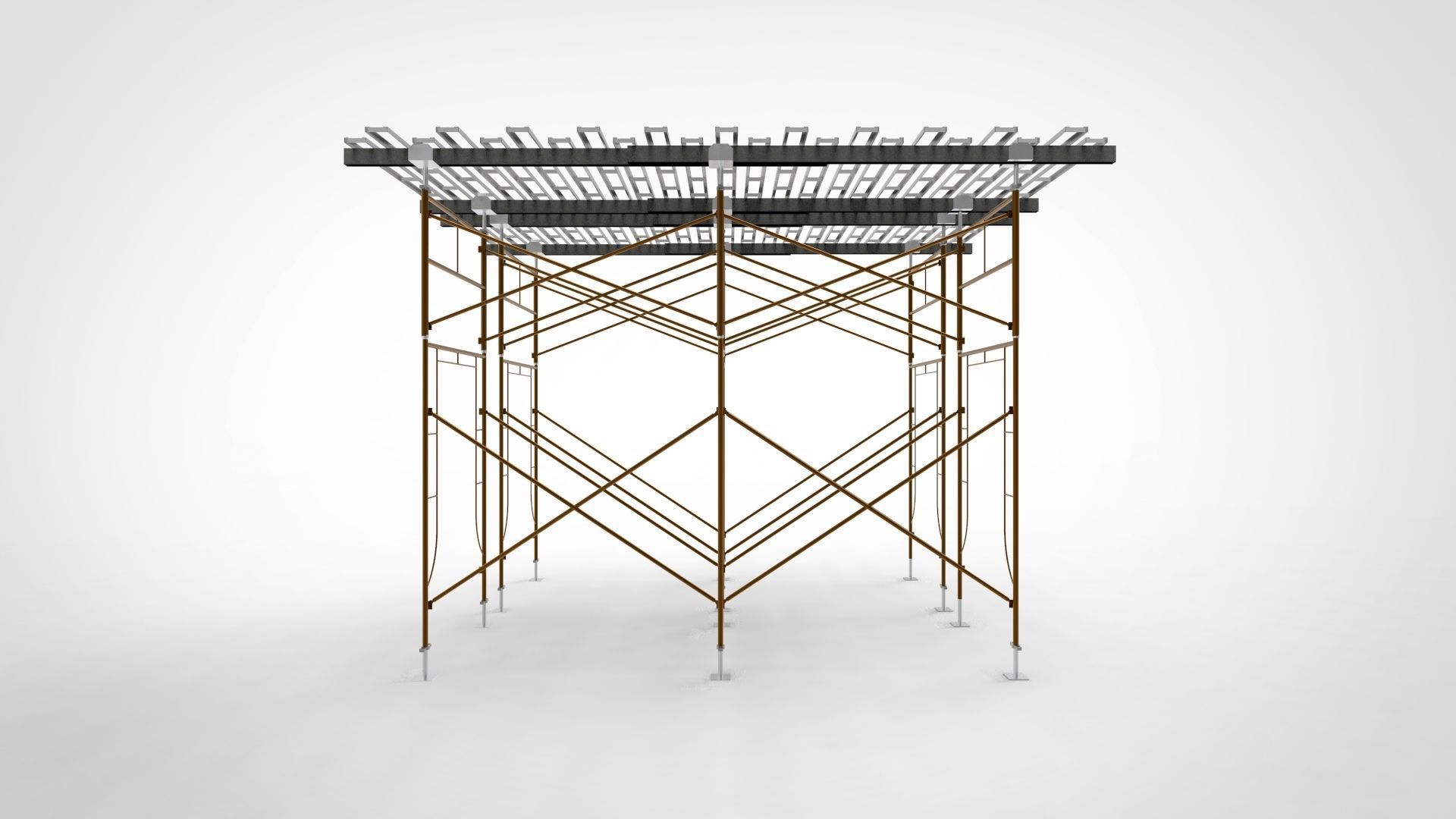Scaffolding 3D model_4