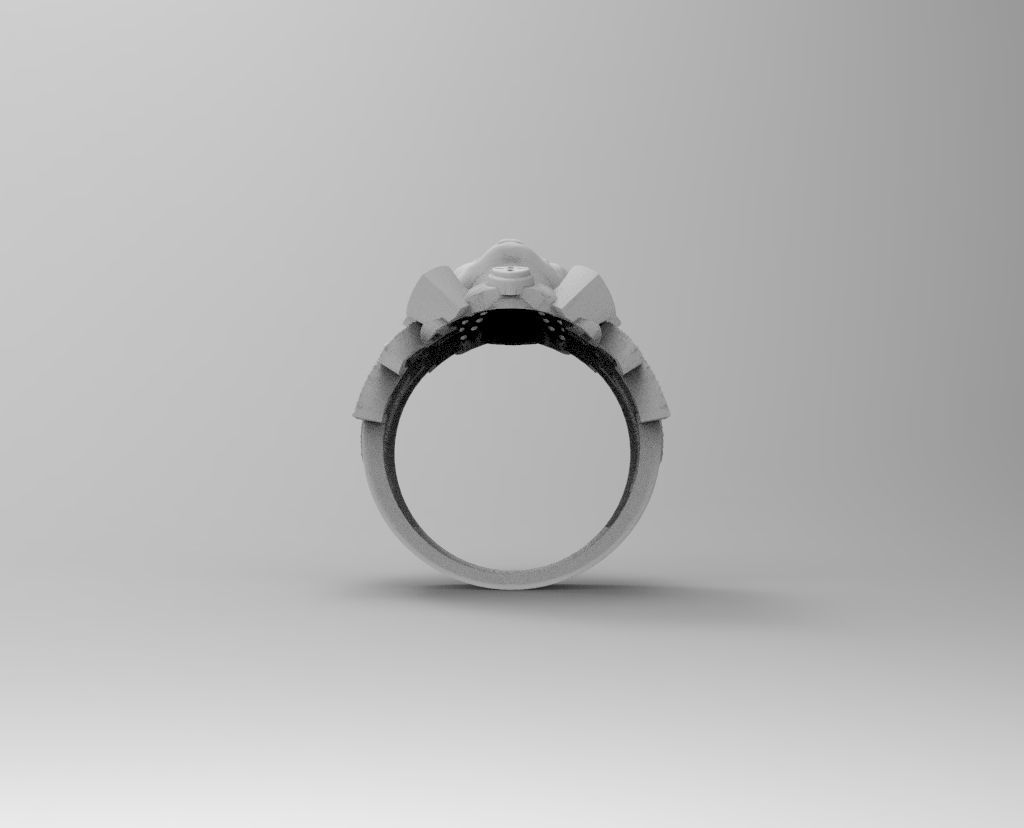 anillo indio  3D print model_1