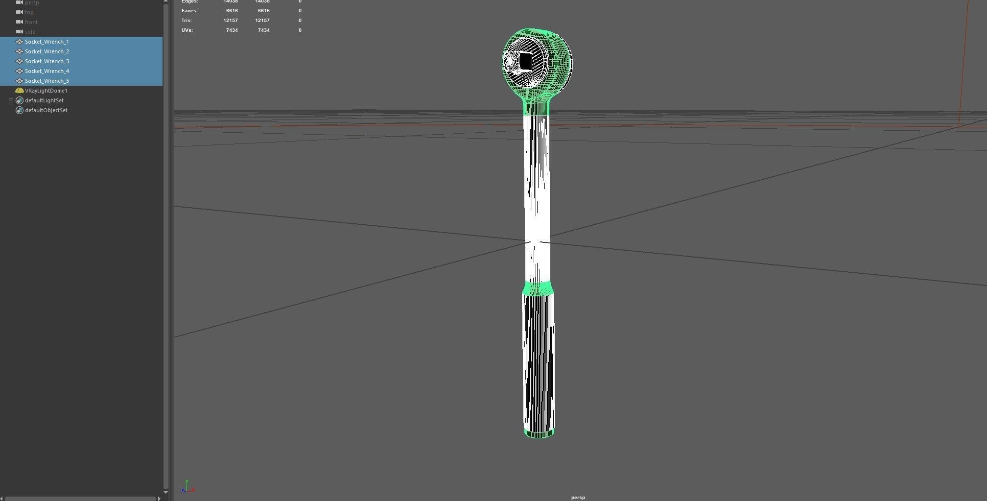Socket Wrench 3D model_8